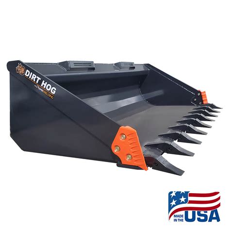 80 inch skid steer bucket|dirt bucket for skid steer.